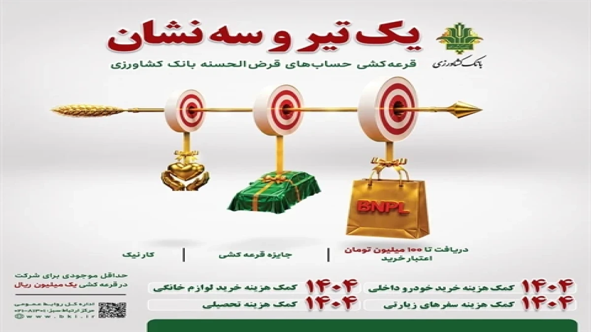 ازهزاران جایزه  250  میلیون تومانی تا اعتبار 100 میلیون تومانی