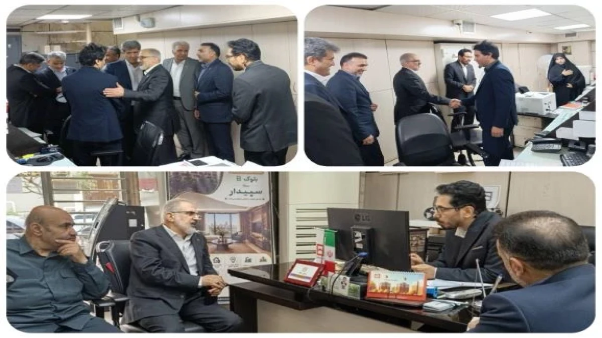 بازدید مدیرعامل بانک مسکن از شعبه سالاریه قم