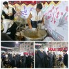 موکب شرکت فولاد اکسین خوزستان در جشن نیمه شعبان با استقبال گسترده مردم اهواز همراه شد