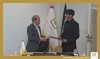 مراسم معارفه سرپرست مدیریت استان مركزی بانك صنعت و معدن برگزار شد