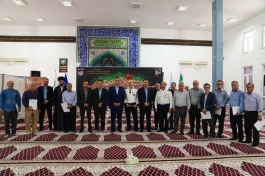 تجلیل از ایثارگران سازمان منطقه ویژه اقتصادی پتروشیمی در هفته دفاع مقدس